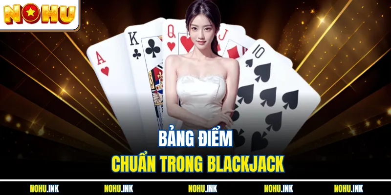 Bảng điểm chuẩn trong Blackjack